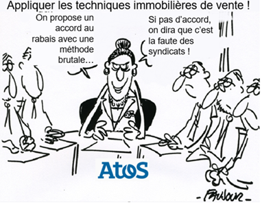 Chez Atos, de l’abjection en politique sociale et une communication stupide de forme, vide de fond