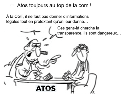 Rétention illégale d’informations économiques par la direction Atos