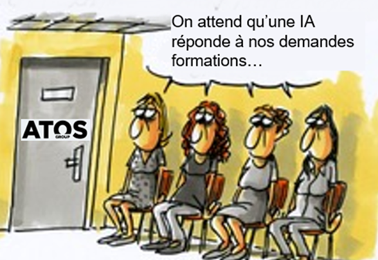Atos : Le niveau zéro de la formation – Politique d’insertion handicap en recul  – Dans la tourmente immobilière avec la cession de Bull SAS