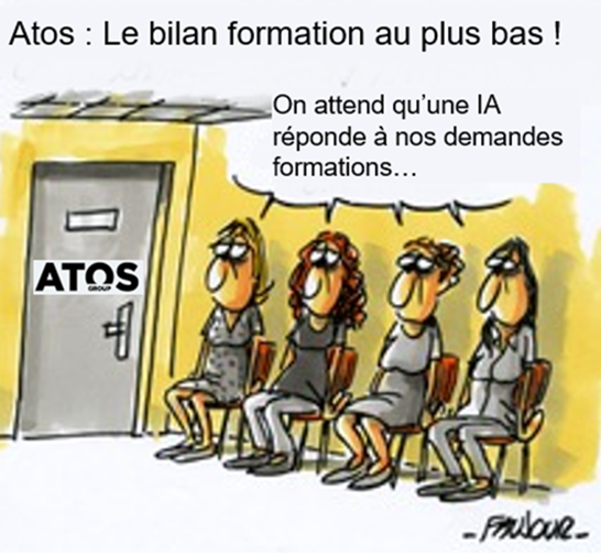 Atos : Le niveau zéro de la formation – Politique d’insertion handicap en recul  – Dans la tourmente immobilière avec la cession de Bull SAS
