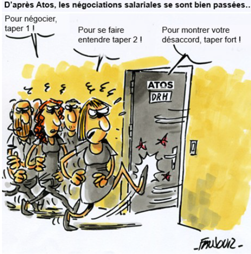 Négociations Annuelles Obligatoires Atos 2026 proches du zéro !