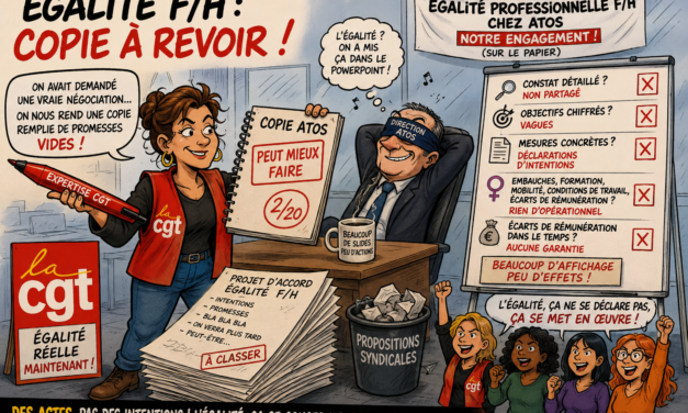 Egalité F/H : copie à revoir