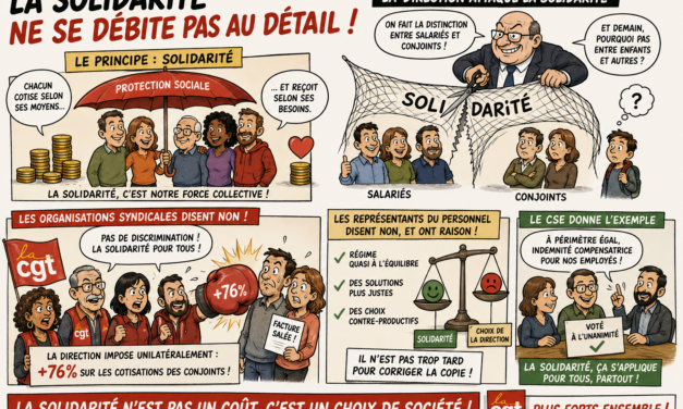 La solidarité ne se débite pas au détail