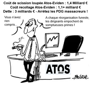 Alertes sur la nouvelle organisation Atos France