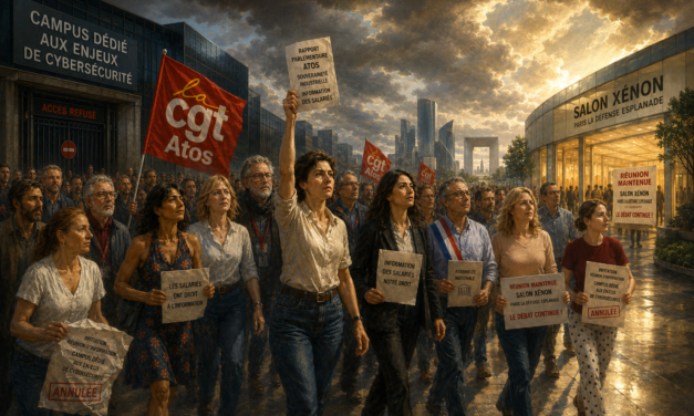 Enquête sur les fonds spéculatifs :  Pas de salles pour la CGT de la part du PDG Atos Philippe Salle !