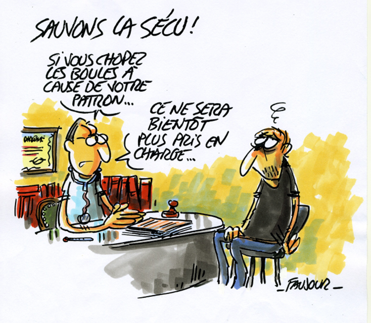 Casse de la sécurité sociale, l’été c’est plus facile !